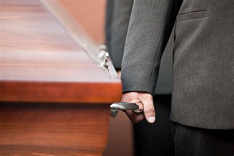 Coffin Bearer Carrying Casket At Funeral Funeral Parlor Coffin Carrying