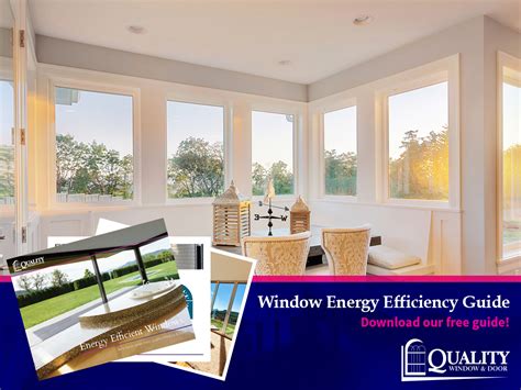 Energy Efficient Window Guide | FREE Downloadable for Energy Efficiency