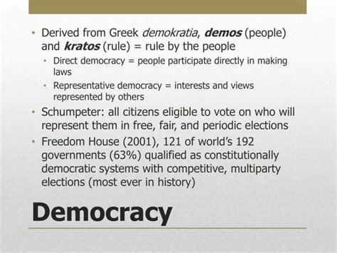 Ppt Democracy Powerpoint Presentation Free Download Id 1488478