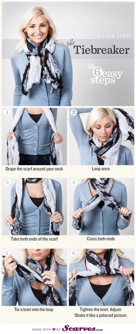 10 Stylish And Simple Ways To Tie A Scarf That You Should Know