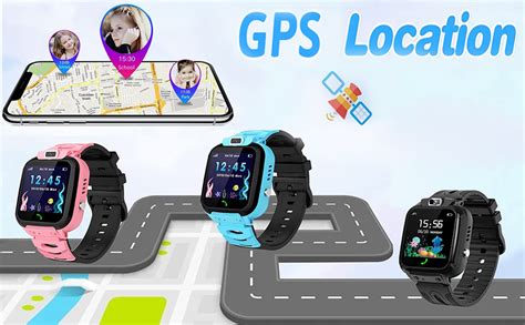 Reloj Gps Ni Os Tel Fono Smartwatch Para Ni Os Con Ip Impermeable