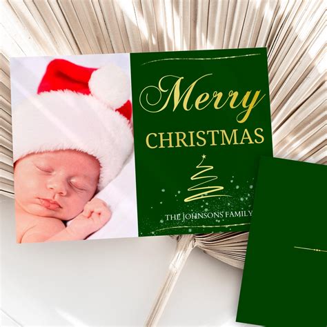 Christmas Baby Announcement Card Mama Life Printables