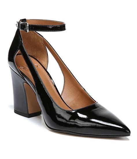 Sarto By Franco Sarto Kalindi Patent Leather Ankle Strap Pumps