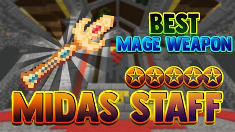 Midas Staff The New Best Mage Weapon Better Than Yeti Hypixel Skyblock Dungeons The