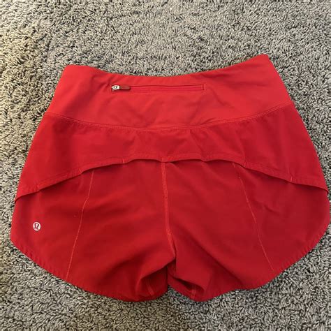 Lululemon Speed Up Low Rise Lined Shorts Size Depop