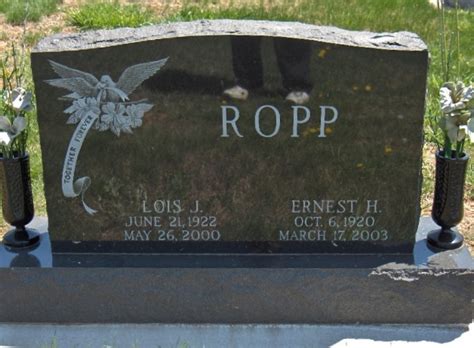 Ernest Ropp Ii Find A Grave Memorial