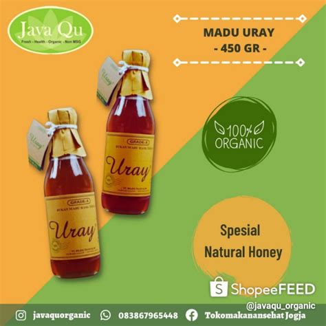 Jual Madu Uray 450 Gr Madu Uray 450ml Madu Natural Raw Honey