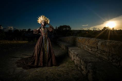 Woman in Tradicional Calavera Catrina Costume and Makeup · Free Stock Photo