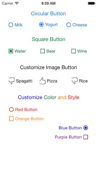 How To Create Radio Buttons And Checkbox In Swift Ios