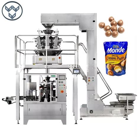 Multi Function Automatic Chocolate Bean Snack Rotary Packing Machine