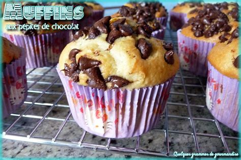 Muffins Aux Pépites De Chocolat