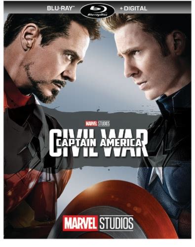 Captain America Civil War 2016 Blu Raydigital Copy Marvels 10th