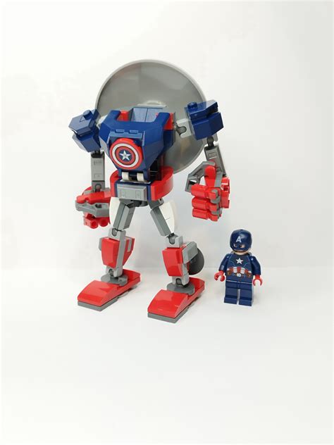 Captain America Mech Armor Brickslog