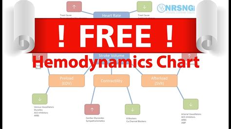 Basic Hemodynamics for Nurses | CO, CI, SV, Preload, Afterload ...