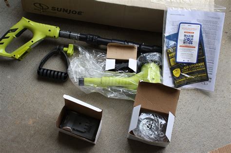 Sun Joe 24v Ctc Lte 24 Volt Ionmax Cordless Weed Sweeper Kit Battery Charger Ebay