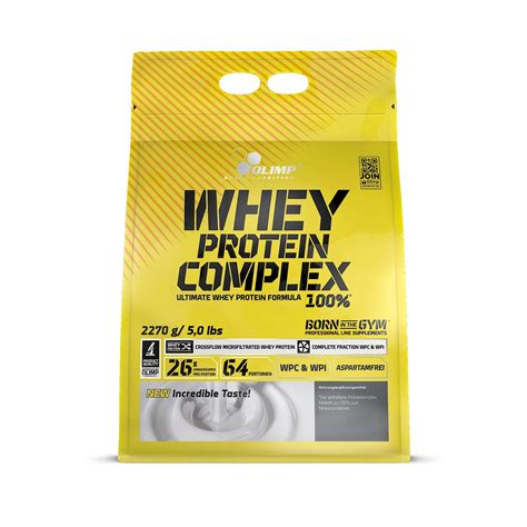 Olimp Whey Protein Complex 100% - High-Quality Peanut Butter Protein