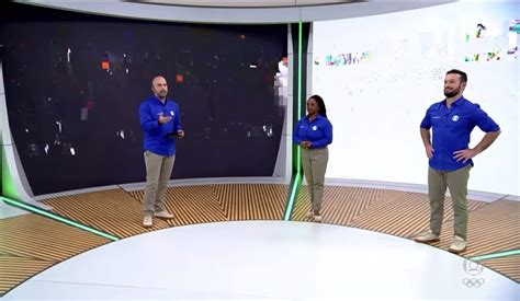 Telão de cenário da Globo entra em curto circuito no Esporte Espetacular