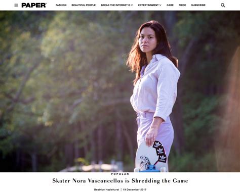 Paper | Nora Vasconcalloe | Girls Skate Network