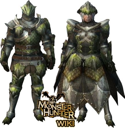 Rathian Armor (Blade)(MH3) - The Monster Hunter Wiki - Monster Hunter ...