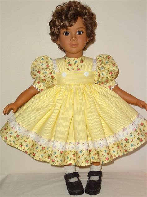 Dress For 23 Inch My Twinn Doll Etsy Dolls Yellow Floral Yellow