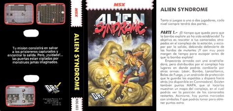 Alien Syndrome Msx Sega Releases Generation Msx