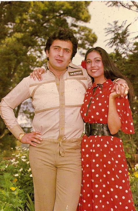 Rishi Kapoor And Tina Munim Retro Theme Dress Retro Party Outfit