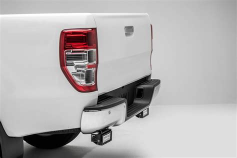 2015 2018 Ford Ranger T6 Rear Bumper Led Kit With 2 6 Inch Led Straight Double Row Light Bars