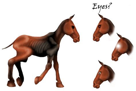 Creepypasta Horse Concept by AnScathMarcach on DeviantArt