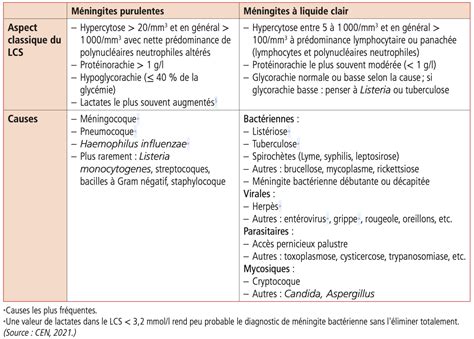 Méningites méningoencéphalites abcès cérébral chez l adulte et l