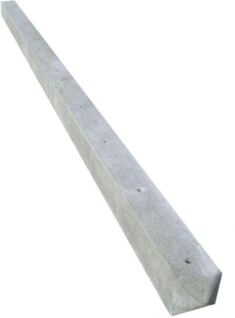 Poteau béton 10x10 pour grillage long 2 50 ml s Thomas Sograma