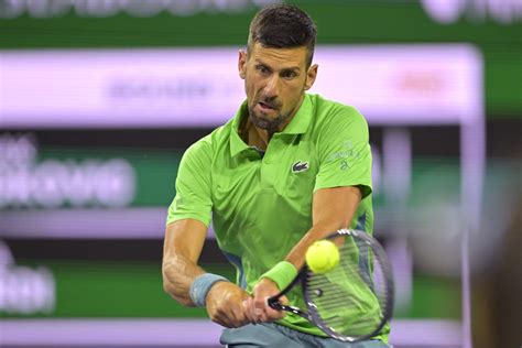 Tournoi De Miami Novak Djokovic D Clare Forfait La Presse