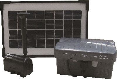 RSFB250 Solar Fountain Pump with Battery Backup - Reefe