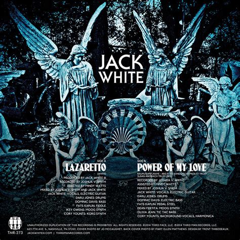 Jack White Lazaretto Album Cover