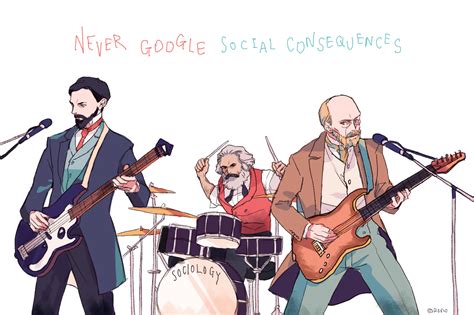 Karl Marx Max Weber And Emile Durkheim Real Life Drawn By M0n7e