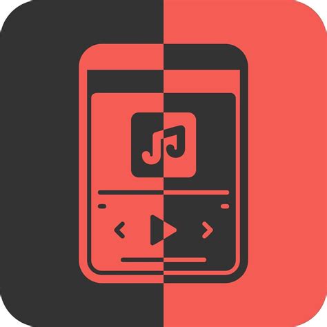 Play Red Inverse Icon Vector Art At Vecteezy