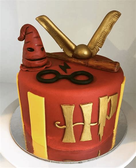 Gryffindor Birthday Cake Ideas Images Pictures