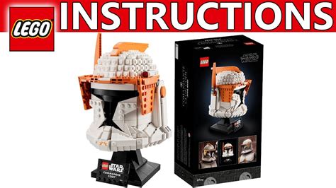 LEGO Instructions Clone Commander Cody Helmet 75350 LEGO Star