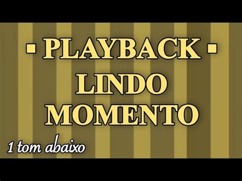 LINDO MOMENTO PLAYBACK 1 TOM ABAIXO JULLIANY SOUZA YouTube