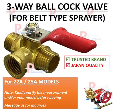 3 WAY Ball Cock Valve T Ball Cock Valve Cock T Going To Pressure