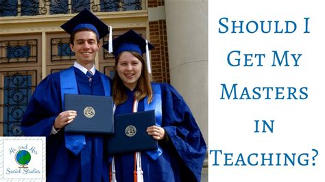 Should You Get Your Masters Degree In Education Tips To Decide Which