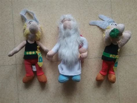 Lot De Peluches Ast Rix Le Gaulois Eur Picclick Fr