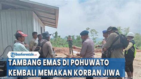 Tambang Emas Pohuwato Kembali Telan Korban Pria Bisu Tewas Tertimbun