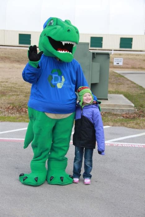 Mascot City Of Denton Solid Waste And Recycling Department Waste And