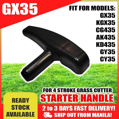 Honda Grass Cutter Gx35 Recoil Starter Handle For Gx35 4 Stroke Grass Cutter Shopee Philippines