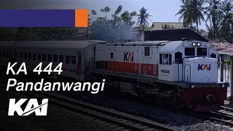 Kereta Api Pandanwangi Berangkat Stasiun Ketapang YouTube