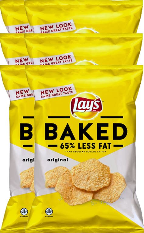 Buy Lay S Oven Baked Original Potato Crisps Gluten Free Snacks Oz