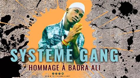 Syst Me Gang Hommage Badra Ali Son Officiel Hits Mali Net