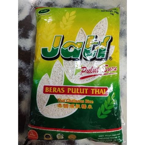 Jati Pulut Susu Thai Kg Pulut Puteh Vietnamese Repack Kg Shopee