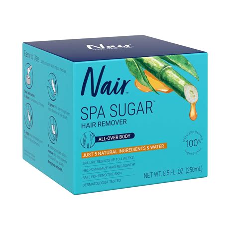 Nair Hair Remover Spa Sugar Wax All Over Body 85 Oz 3 Pack