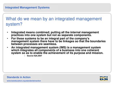 Ppt Integrated Management Systems Powerpoint Presentation Free